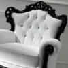 Baroque Leather Armchair