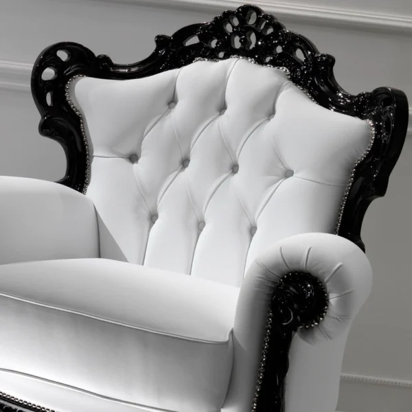 Baroque Leather Armchair