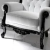 Baroque Leather Armchair