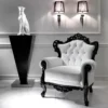 Baroque Leather Armchair
