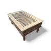 Heritage-style carved wooden furniture set with royal design