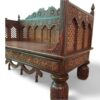 Handcrafted wooden seating with a classic design and rich detailing