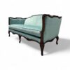 Classic aqua French sofa for luxury interiors
