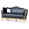 Baroque Louis XV Sofa with hand-carved details