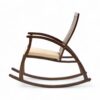 Classic hardwood rocking chair for the living room or porch