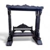 Majestic Heritage Carved Swing with canopy and intricate carvings