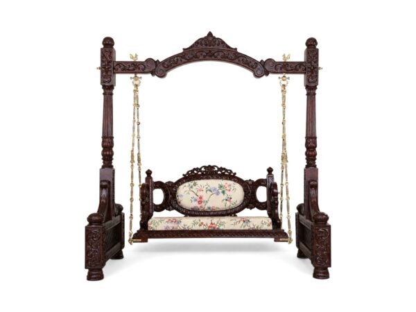 Victorian Style Swing showing upholstered cushioned seating