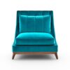 Lounge Chair in rich velvet