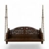 Luxury wooden swing with traditional heritage detailing