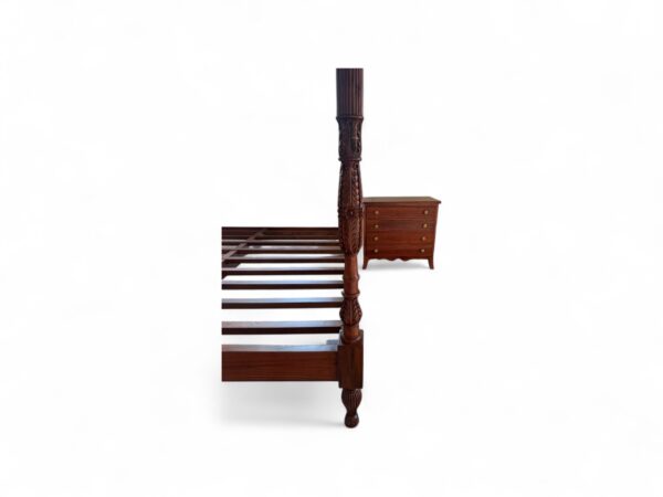 Elegant four poster bed inspired by Venetian design