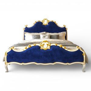 Amalfi Bed with Italian-inspired gold detailing