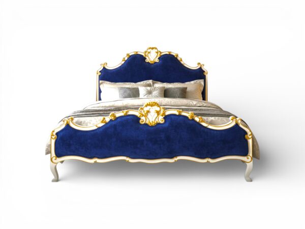 Amalfi Bed with Italian-inspired gold detailing