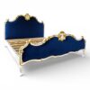 Amalfi Bed showcasing traditional curves and modern luxury