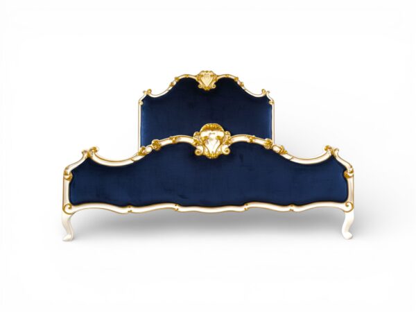 Amalfi Bed with Italian-inspired gold detailing