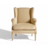 Classic wingback armchair