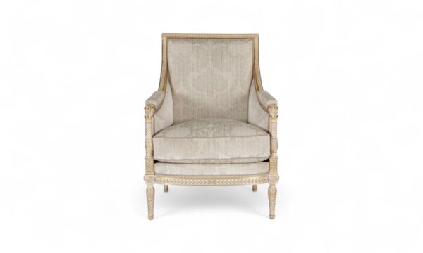 Kensington Luxe Armchair with plush upholstery and classic design