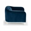 Contemporary Luxe Barrel Chair with cushioned comfort