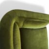 Contemporary Luxe Barrel Chair with cushioned comfort