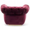 Regal Chesterfield armchair with matching cushion