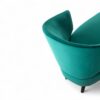 Plush Emerald Velvet Chaise Lounge for luxury living spaces