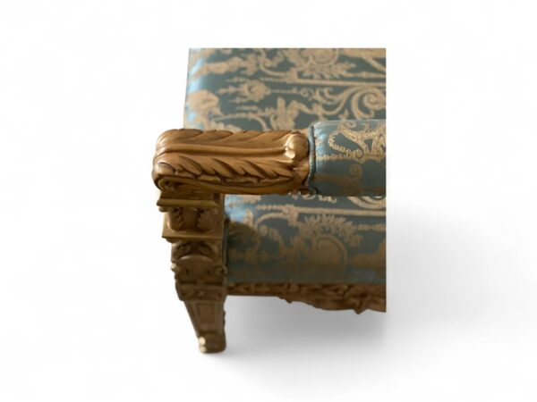 Classic Baroque throne chair for luxury interiors