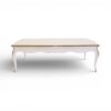 Ivory Regal Coffee Table with classic carved legs
