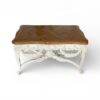 Luxury hand carved wooden console table