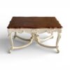 Verona Royale Coffee Table with carved wooden base