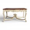 Verona Royale Coffee Table with carved wooden base
