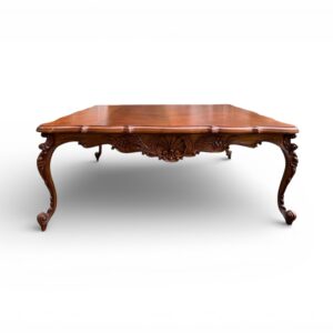 Regal Heritage Coffee Table with carved wooden base