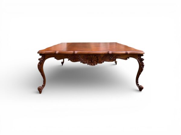 Regal Heritage Coffee Table with carved wooden base