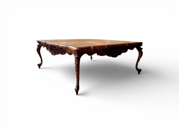 Regal Heritage Coffee Table with carved wooden base