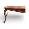 Classic coffee table with elegant cabriole legs