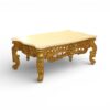 Classic European style gold coffee table