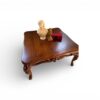 Luxury hand-carved Victorian coffee table design