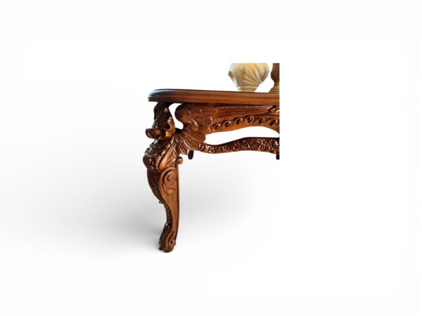 Solid wood Victorian coffee table for living room