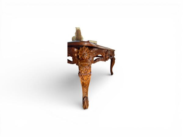 Ornate carved Victorian coffee table furniture