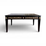 Blackwood Coffee Table with carved European detailing