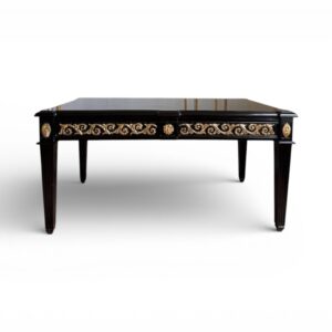 Blackwood Coffee Table with carved European detailing