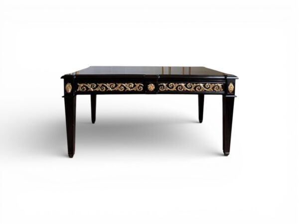 Blackwood Coffee Table with carved European detailing