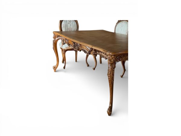 Solid wood Valemont Heritage Dining Table for luxury interiors
