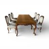 Luxury Valemont Heritage Dining Table with carved wooden details