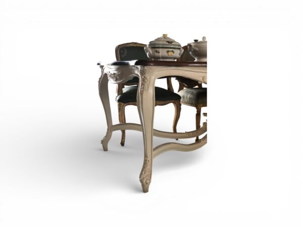 Luxury dining interior with Belviora Signature Dining Table