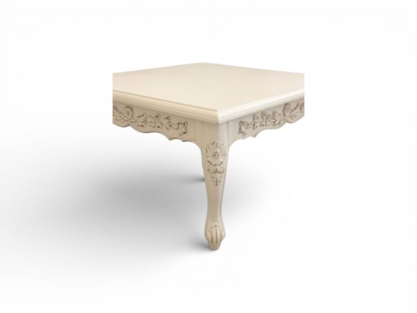 Luxury wooden centre table with cabriole legs