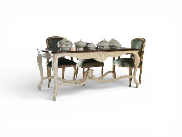 Belviora Signature Dining Table luxury handcrafted design