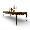 Luxury handcrafted Lorient Grand Table in solid wood