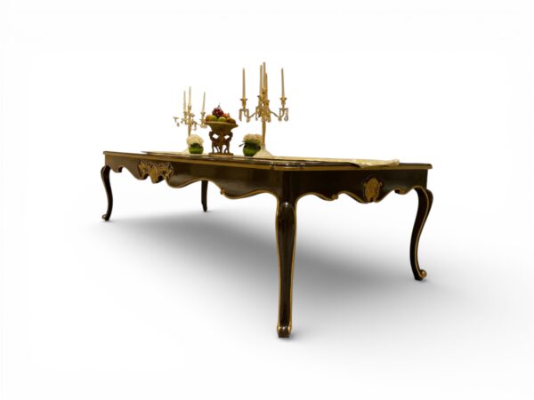 Luxury handcrafted Lorient Grand Table in solid wood