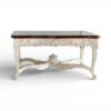Regency Crest Centre Table with hand-carved detailing