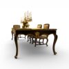 Classic dining setup featuring Lorient Grand Table