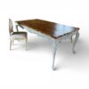 Handcrafted wooden dining table for elegant interiors